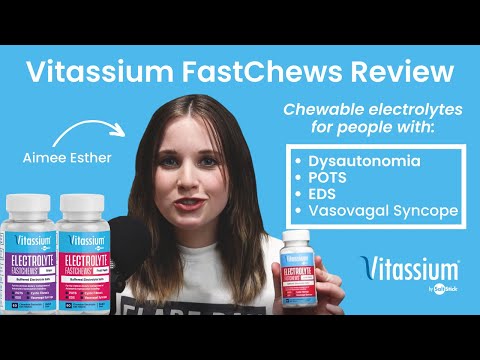 Vitassium Fastchews Chewable Electrolyte Salt Tablets