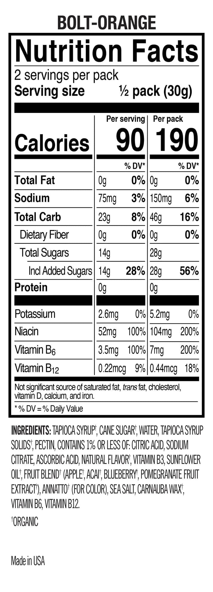 Probar Energy Chews Probar Energy Chew