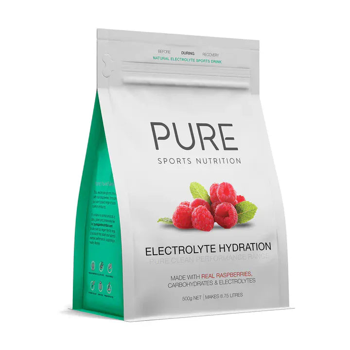 Puresport Electrolyte Powders Raspberry / 500g Pouch Electrolyte Hydration 500R