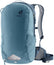 Deuter Race 12 in Atlantic Ink, blue-grey bike backpack, front three-quarter view