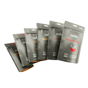 Radix Dehydrated Meals 6 Pack (800 kcal) / Variety Pack / 9.0 Ultra Meals starter_ultra_800