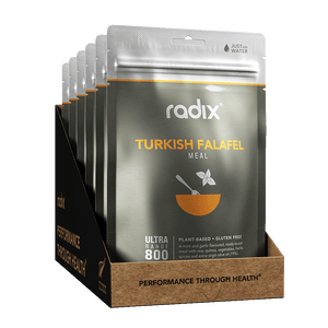 Radix Dehydrated Meals 6 Pack / Turkish Falafel / 9.0 Ultra Meals 9421036751451