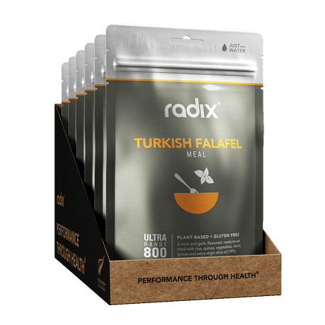 Radix Dehydrated Meals 6 Pack / Turkish Falafel / 9.0 Ultra Meals 9421036751451