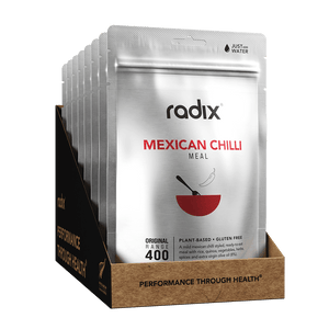 Radix Dehydrated Meals 8 Pack (400 kcal) / Mexican Chilli / 9.0 Original Meals 9421036751963