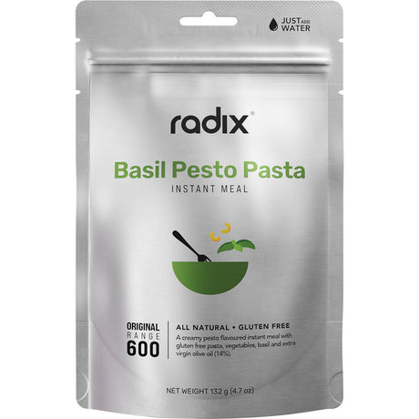 Radix Dehydrated Meals Single Serve (600 kcal) / Basil Pesto Pasta Original Meals 9421036753363