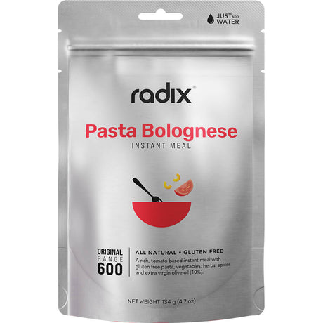 Radix Dehydrated Meals Single Serve (600 kcal) / Pasta Bolognese Original Meals 9421036753332