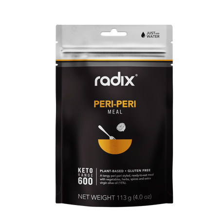 Radix Dehydrated Meals Single Serve (600 kcal) / Peri-Peri / 9.0 Keto Meals