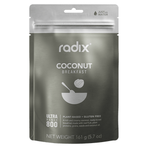 Radix Dehydrated Meals Single Serve (800 kcal) / Coconut Ultra Breakfast Meals v9.0 9421036750591