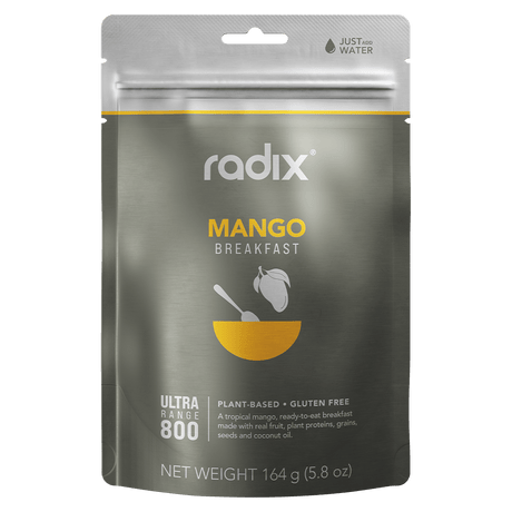 Radix Dehydrated Meals Single Serve (800 kcal) / Mango Ultra Breakfast Meals v9.0 9421036750607