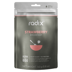 Radix Dehydrated Meals Single Serve (800 kcal) / Strawberry Ultra Breakfast Meals v9.0 9421036750621