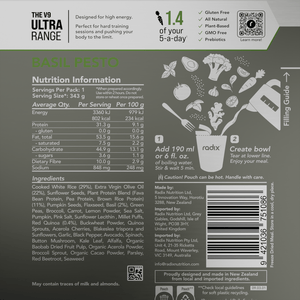 Radix Dehydrated Meals Ultra Meals v8.0