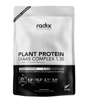 Radix Protein Powder 31 Servings / Coconut Plant Protein