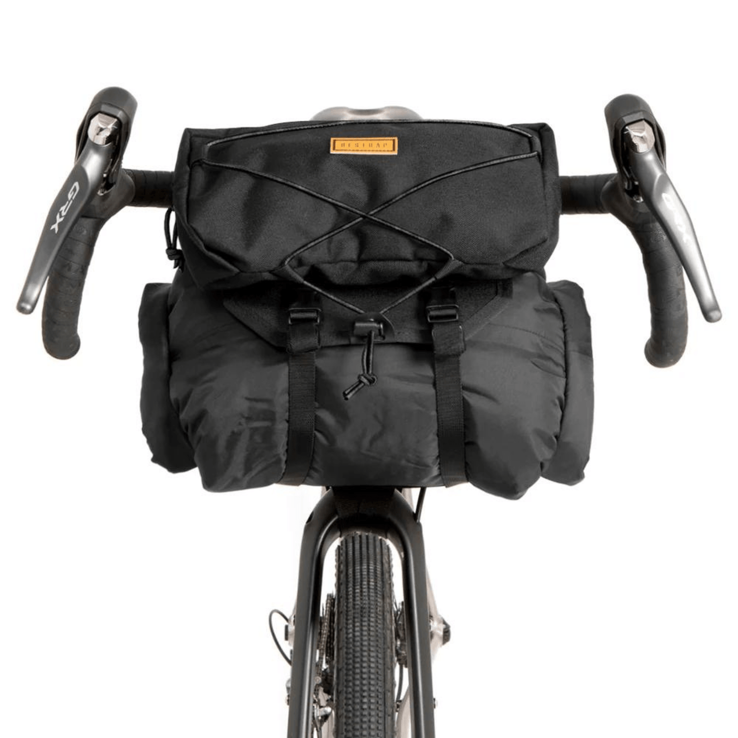 Restrap Bicycle Barbag 17 L / Black/Black Bikepacking Barbag + Food Pouch + Dry Bag RES-BB7-STD-BLKBLK