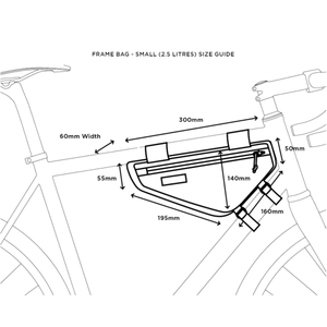 Restrap Frame Pack Bikepacking Frame Bag
