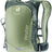 Deuter Rogla 5 vest-style bike pack in Grove Ivy, olive and dark green, front view