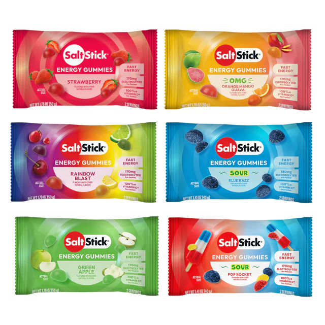 SaltStick Energy Chews Energy Gummies