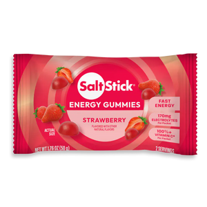 SaltStick Energy Chews Single / Strawberry Energy Gummies SS-10-6010