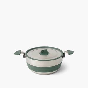 Sea to Summit Camping Pots 3L Detour Stainless Steel Collapsible Pot ACK026021-402002