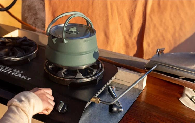 Sea to Summit Cook Set Detour Stainless Steel Kettle Cook Set - [3 Piece] ACK026031-122102