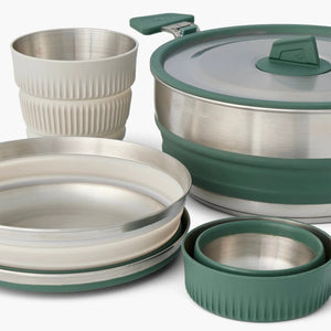 Sea to Summit Cook Set Detour Stainless Steel One Pot Cook Set - [5 Piece] 3L Pot ACK026031-122103