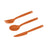 Sea to Summit Cutlery set Burnt Orange Camp Cutlery Set - [3 Piece] 005404