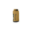 Sea to Summit Big River Dry Bag, 5 L in Dull Gold, front view with roll-top closed