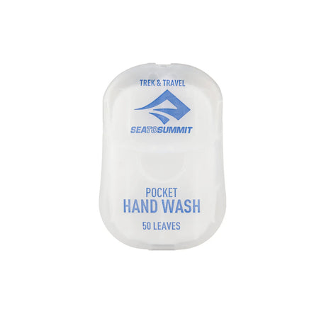 Sea to Summit Trek & Travel Pocket Hand Wash case in white, 50 leaves