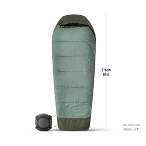 Sea to Summit Sleeping Bag Regular Wide / -1C|30F Boab Synthetic Sleeping Bag ASL043121-442003