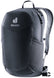 Deuter Speed Lite 13 lightweight daypack in Black, front three-quarter view