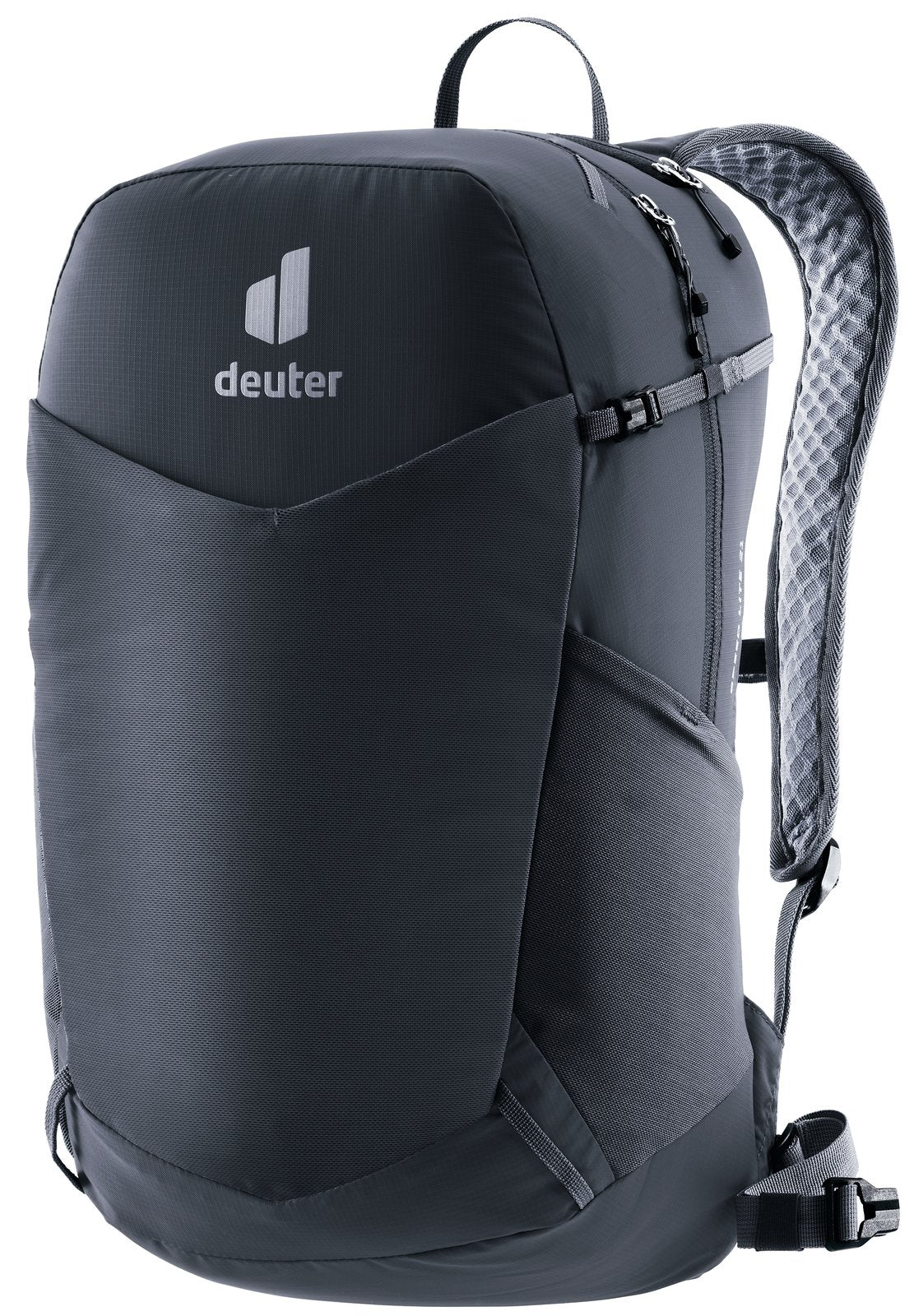 Deuter Speed Lite 21 hiking daypack in Black, front three-quarter view