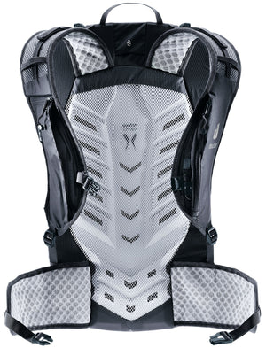 Back of the Deuter Speed Lite Pro 25 showing the LiteAir back panel and hip fins