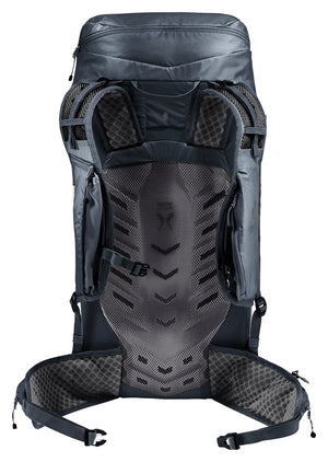 Back of the Deuter Speed Lite Pro 30 showing the LiteAir back panel and hip fins