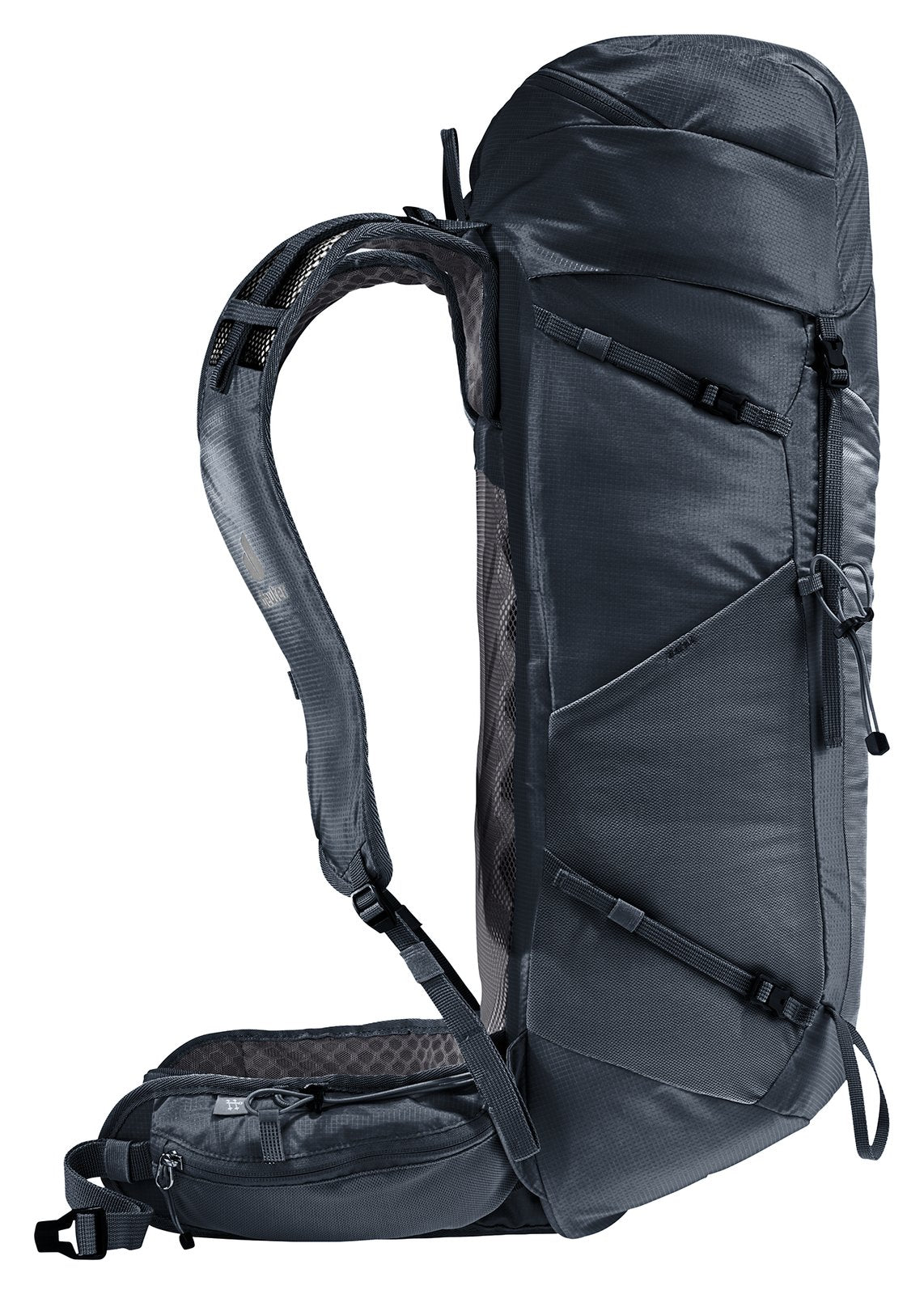 Deuter Speed Lite Pro 30 side profile with compression straps