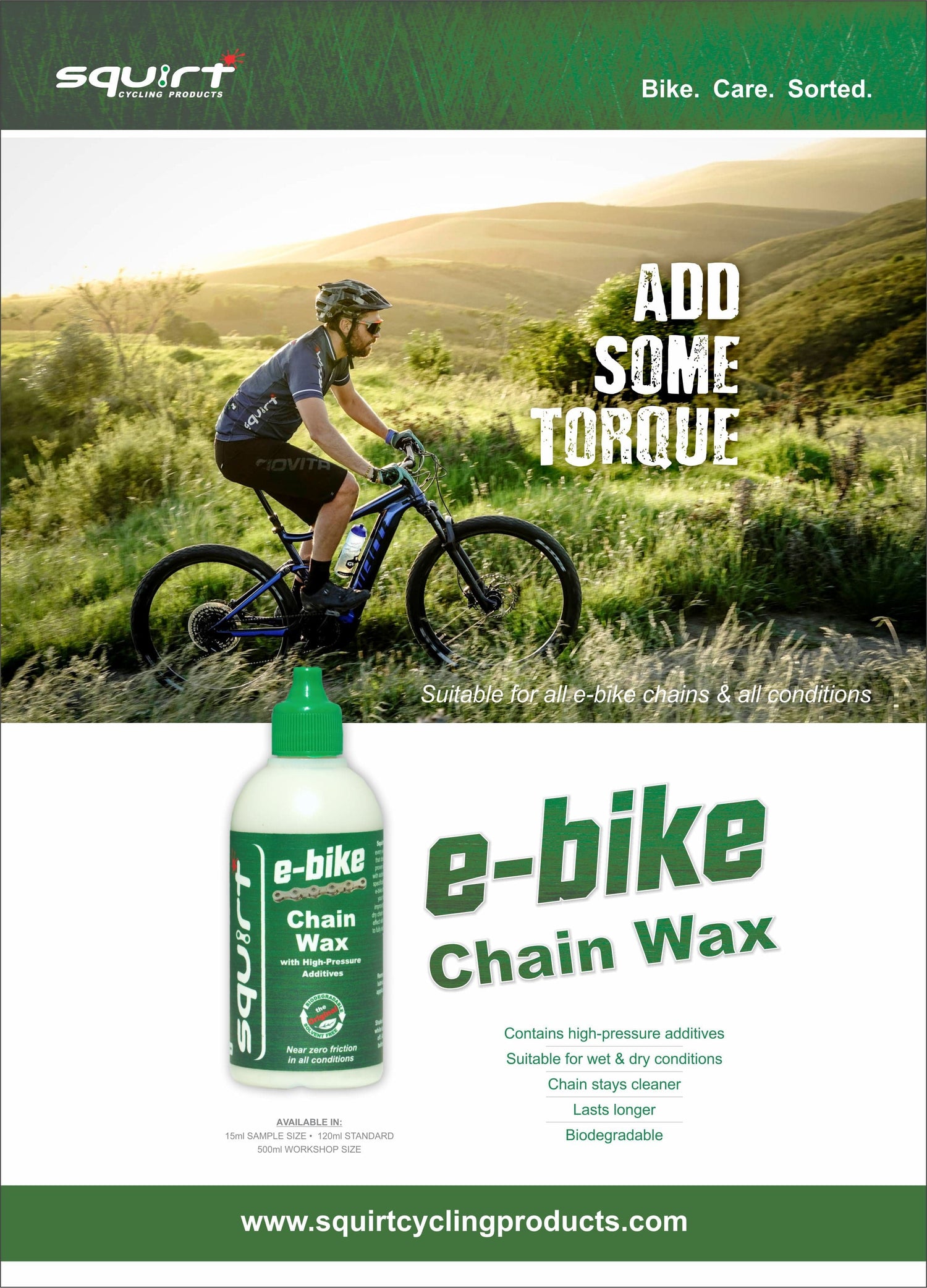 Squirt Chain Lube Squirt E-Bike Chain Lube