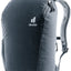 Deuter Stepout 16 everyday backpack in Black, front three-quarter view