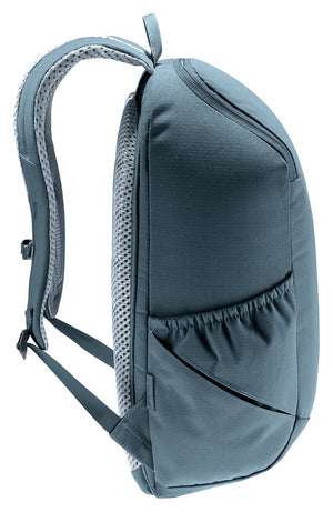 Side view of the Deuter Stepout 16 with the stretch side pocket