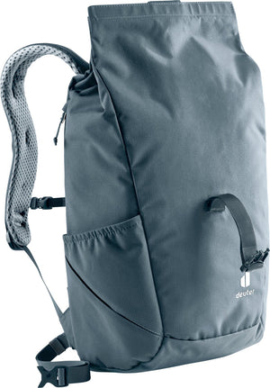 Deuter Stepout 22 with the roll-top unrolled to full height for extra volume