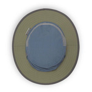 Top-down view of the Mineral/Timber Brushline Bucket showing the round brim