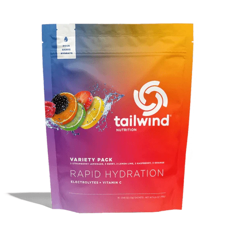 Tailwind Nutrition Sports Drinks Box of 15 / Variety Pack Rapid Hydration Drink 850039211423