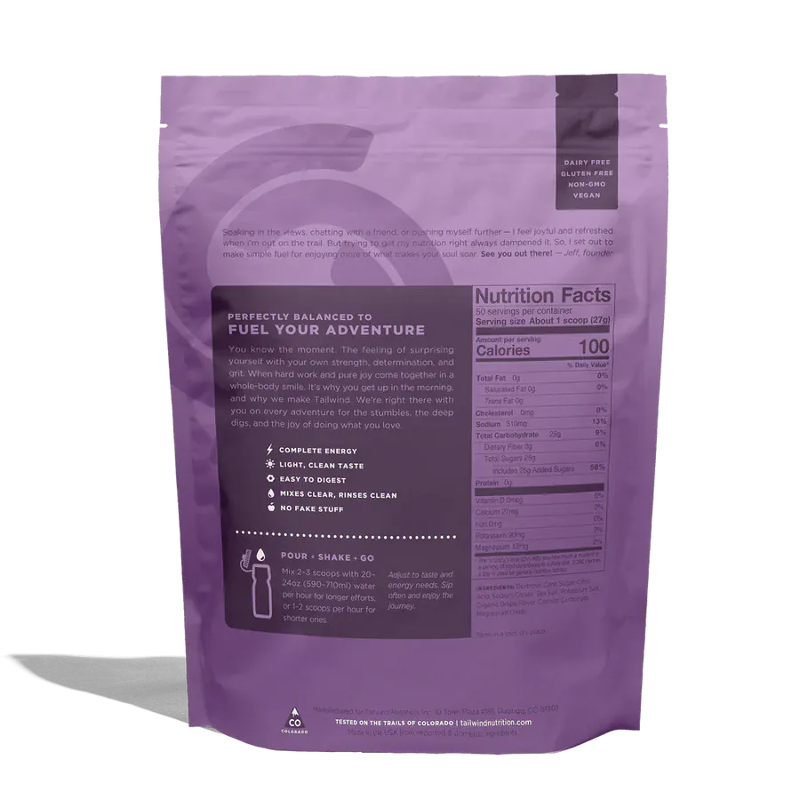 Tailwind Nutrition Sports Drinks Endurance Fuel Drink Mix