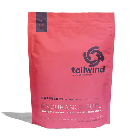 Tailwind Nutrition Sports Drinks Large (50 servings) / Raspberry - Caffeinated Endurance Fuel Drink Mix EF RC 50 SERVE