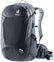 Deuter Trans Alpine 24 bike touring backpack in Black, front three-quarter view