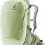 Deuter Trans Alpine 28 SL in Mineral Grove, sage green bike pack