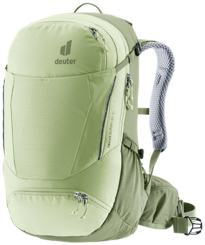 Deuter Trans Alpine 28 SL in Mineral Grove, sage green bike pack