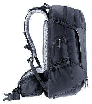 Deuter Trans Alpine 30 side profile with hip fin and compression straps