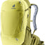 Deuter Trans Alpine 30 in Sprout Cactus, lime green bike pack
