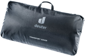 Deuter Transport Cover folded into its storage bag with carry handle