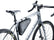 Deuter Triangle Bag 2.2 fitted under the top tube in the frame triangle of a grey gravel bike
