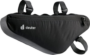 Deuter Triangle Front Bag 1.5 in Black, slim triangular frame bag with three straps