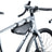 Deuter Triangle Front Bag 1.5 strapped into the front triangle of a grey drop-bar bike